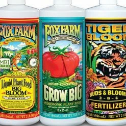 Planting & Watering FoxFarm Nutrients | Hydro Formula - Trio | 3 Qts