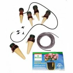Blumat Classics (Juniors) Indoor Kit (6-Pack, Mixed) Planting & Watering