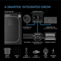 AC Infinity | Grow Tent Kit | 3 Plant Setup | 3’ X 3’x 6’