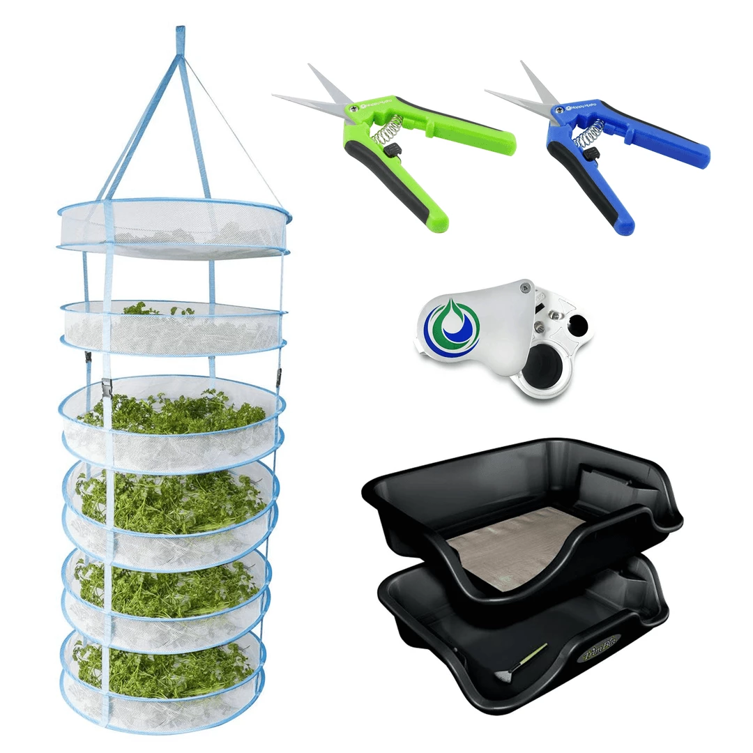 Best Pirce 👍 Happy Hydro | 'Trim-Jail' Kit | Harvest More Trim Bin | W/ 6-Tier Drying Rack Harvest & Essentials ✨ 1 Happy Hydro | 'Trim-Jail' Kit | Harvest More Trim Bin | W/ 6-Tier Drying Rack Harvest & Essentials