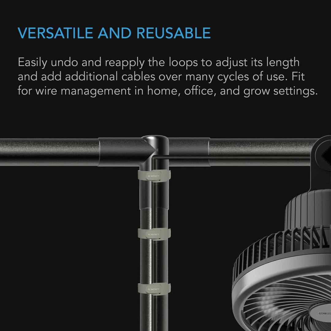 Deals 🥰 AC Infinity | Hook And Loop Cable Ties | 6", 20 Pcs Planting & Watering 🌟 3 AC Infinity | Hook And Loop Cable Ties | 6", 20 Pcs Planting & Watering