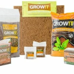 GROW!T | Coco Coir | Brick | 1CF Planting & Watering