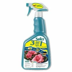 Safer | 3-in-1 Garden Spray RTU | 1 QT