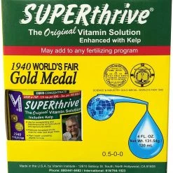 Planting & Watering SUPERthrive | Vitamin Nutrient Supplement | 4 Oz