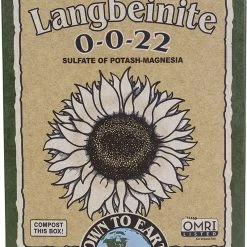 Planting & Watering Down To Earth Langbeinite (Sul-Po-Mag) - 5 Lb