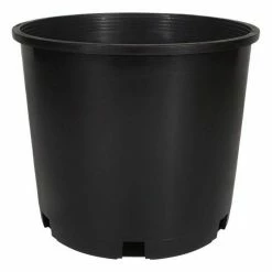 Happy Hydro Planting & Watering 5 Gallon Premium Squat Injection Nursery Pot (5-Pack)
