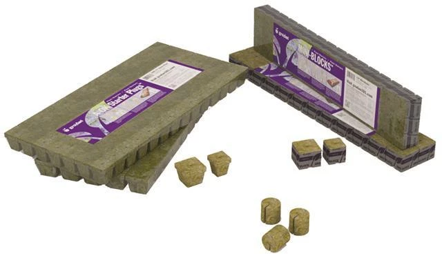 Buy 🥰 Grodan A-OK | Seed & Clone Rockwool Cubes | 2" X 2" | Sheet Of 50 Planting & Watering 🥰 1 Grodan A-OK | Seed & Clone Rockwool Cubes | 2" X 2" | Sheet Of 50 Planting & Watering