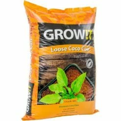 GROW!T | Coco Coir | Loose | 1.5 Cu Ft Planting & Watering
