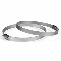 AC Infinity Stainless Steel Duct Clamps, 6-inch, Two Pack Your Grow Room