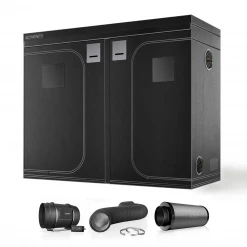 Grow Tent Kits AC Infinity Tent & Ventilation Kit | 4’ X 8’