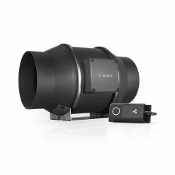 AC Infinity Cloudline S6 Inline Duct Fan W/ Adjustable Speed Controller โ 6 Inch