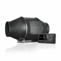 AC Infinity Cloudline T4 Inline Duct Fan W/ LCD Temp & Humidity Controller – 4 Inch Your Grow Room