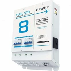 Grow1 FUEL ST8 Light Controller For Up To 8 Lights | 240v Outlets With 120v Trigger