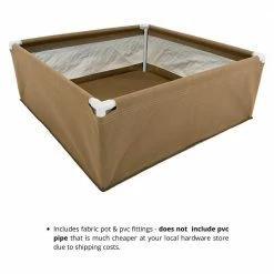 Grassroots Fabric Pots Grassroots Living Soil Fabric Beds - Emulate Nature With MoistureLock™ Technology Planting & Watering