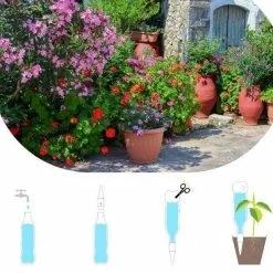 Blumat Bottle Adapter XL Plant Watering Stakes (6-Pack, XL) Blumat Watering Systems