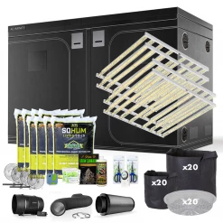 Happy Hydro Beginner Complete Grow Tent Kit | Mars FC6500 | 10’ X 10’ Grow Tent Kits