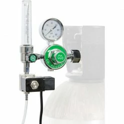 Active Air | CO2 Regulator With Timer | .2-2 Cubic Ft Per Hour