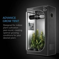 Grow Tent Kits AC Infinity Tent & Ventilation Kit | 2’ X 4’