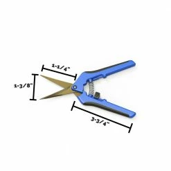 Happy Hydro Curved Tip Titanium Trimming Scissors