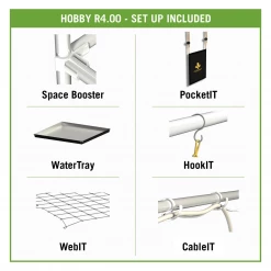 Your Grow Room Secret Jardin Lodge 160 V4.0 (5 1/4' X 4' X 6 2/3')