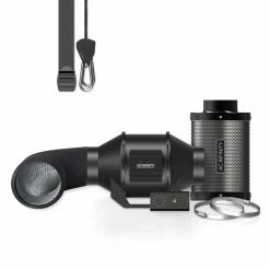 Your Grow Room AC Infinity | Air Filtration Kit | Cloudline Lite Inline Fan, Carbon Filter, Ducting | 4-Inch