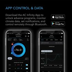 Your Grow Room AC Infinity | Controller 69 | Controls Four Devices | App Enabled