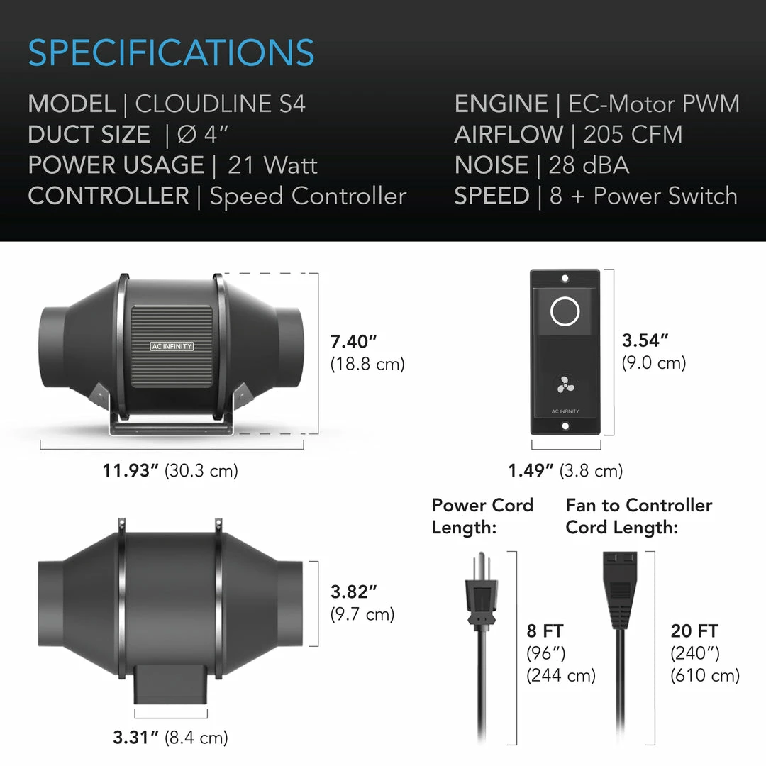 Buy ๐ Grow Tent Kits AC Infinity Tent & Ventilation Kit | 2โ X 3โ ๐ 5 Grow Tent Kits AC Infinity Tent & Ventilation Kit | 2โ X 3โ