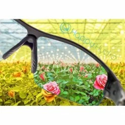 Happy Hydro HPS Grow Room Glasses | UV Blocking | Wrap-Around Style With Microfiber Case Your Grow Room