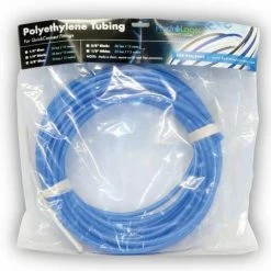 Planting & Watering Hydro Logic 3/8" Tubing, 50 Feet, Blue