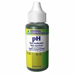 General Hydroponics Planting & Watering GH PH Test Kit 1 Oz