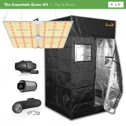 Happy Hydro 'The Essentials' Grow Kit | Spider Farmer LED | Gorilla Grow Tent | AC Infinity Ventilation | 4’ X 4’